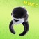 Game ring "Animal World" 3.5 × 4.5 × 2.5cm, 12 species, mix