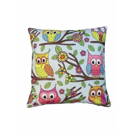 Decorative pillow on the sofa "Owls", size 40x40 cm