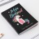 Notepad of a creative person in a soft cover "I believe in unicorns" A6 120 liters