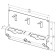 Holder for corner grinders from 115 to 125mm and detachment discs, black