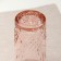High glass glass "Salzburg", 380 ml, pink color