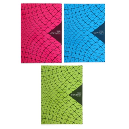 A4 notebook, 80 sheets, in the New Line cage, mix