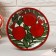 The plate of the Rishtan ceramics "Grenades", flat, 15 cm,