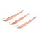 Vertical spin "Yaman" catchy, size 45 mm, 3 g, color copper