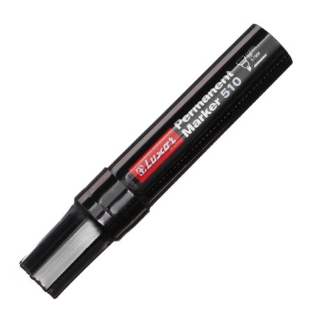 Permanent marker 5-7 mm, Luxor "510", beveled, black-1
