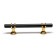 CAPPIO RSC003 RECOLILING, M/O 96 mm, D = 12 mm, black color with gold, 4 pcs.