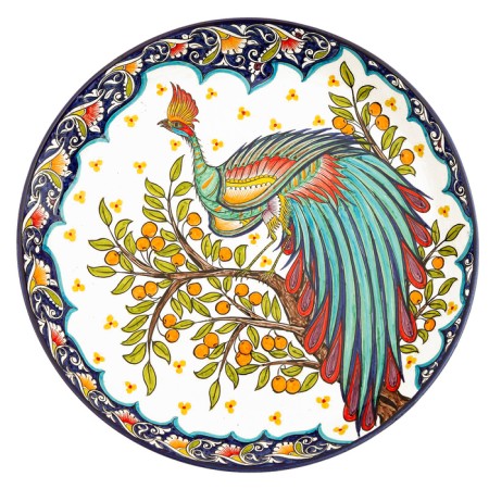 Largan Rishtan ceramics "Firebird", 36 cm, mix-4