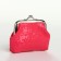 Women's wallet on the farmar, pink color