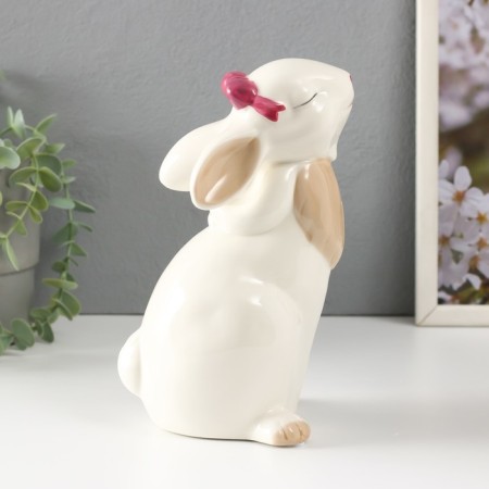 Souvenir Ceramics "Rabbits Milash" White Mix 20x10x10.5 cm-6