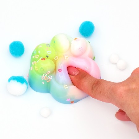 Squish anti -stress - toy "Rainbow Paw"-1