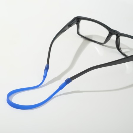 Silicone cord for glasses # 2 blue