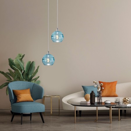 Lotus suspension lamp, 40w, E27, 20x20 cm-3