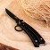 Bow Knife "CALILA", master K, blade with direct butt 7cm, hilt with waves 9cm