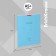 A notebook 24 sheets in the Erichkrause Classic Cage, Cover Cardboard Cover, Offset Block, Blue