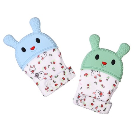 Break-cutter "Bunny", blue/green color, I crumb-10