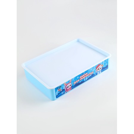 A tablet for drawing sand with growing snow "New Year!"-6