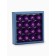 A set of soap roses in a box 16 pieces, purple-white