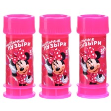 Soap bubbles 35 ml, set of 3pcs Minnie Mouse