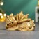 Figure "Dragon with spikes" gold, 8.5x3x5.5cm