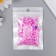 Decor for creativity plastic "Half of beads. Lilac mother of pearl" d = 3-10 mm, set 10 grams