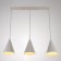 Lamp Bayerlux suspension Bayerlux "cone" 3he14 40W white d = 16, h = 20+60 cm