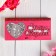 Wooden envelope "Happy Wedding Day!" newlyweds