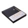 The diary is low, PVC, A5, 140 sheets in a cage, on an elastic band, with a handle, in a gift box, mix