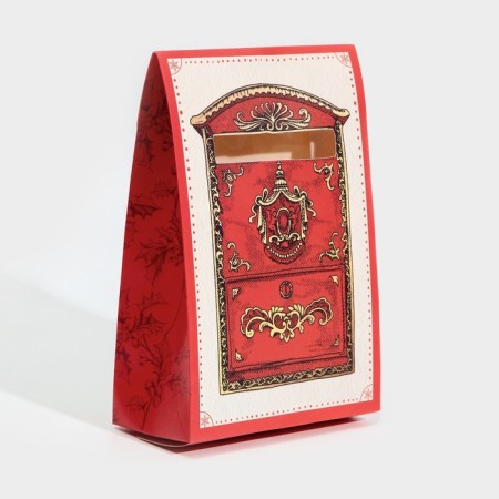 Folding box "Retro", 15 x 7 x 22 cm, new year-2