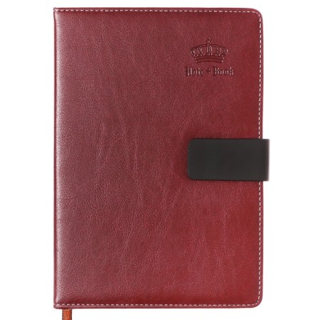 Organizer A5, with a header, 120 sheets in a ruler, PVC cover, mix-12