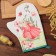 Mittens-Object Ethel "Rabbit" 20x28cm, sarzha, 100% x/l, Vatin 250g/m2