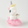 Pomposhki soft toy hugs unicorn