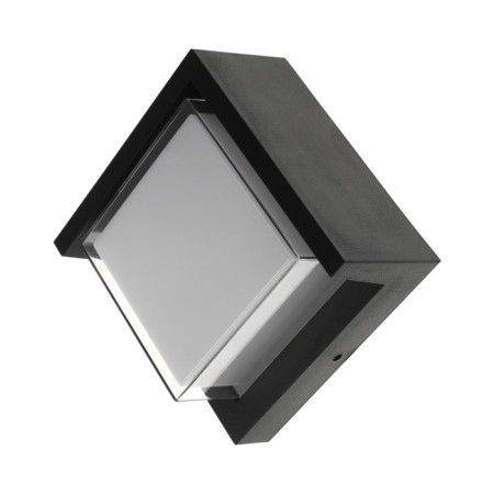 Facade lamp "City", FSD-054, 10 W, 3000K, square, IP65, 220 V, plastic, black-6