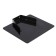 Kromax Micro-mono shelf, for audio-video equipment, up to 5 kg, 200x175 mm, black