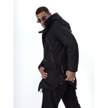 Sports Winter Male Park, size 48, black color-25