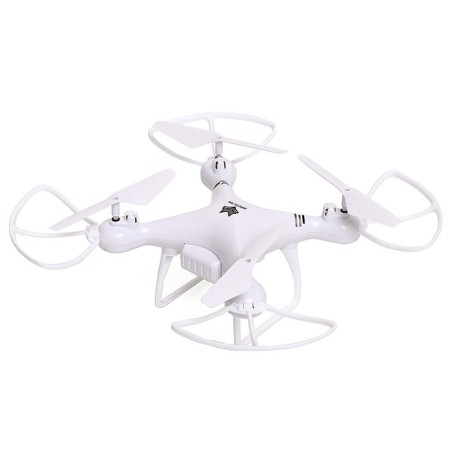 White Drone quadrocopter, white color-2