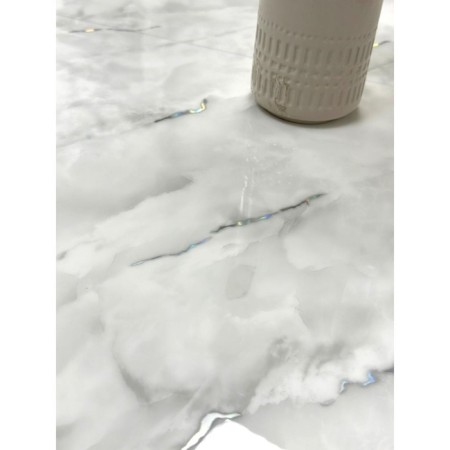 Milestock transparent Joy Home, “marble”, thickness 0.6 mm, 0.8 m, gray-3