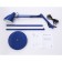 Floor lamp with a switch on the wire Ambrella Light, Floor, TR97647, E27, Blue color