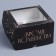 Folding box for 4 cupcakes with the window "Time of Magic", 16 x 16 x 10 cm, New Year