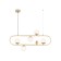 Squirrel lamp with a change of lamp Ambrella Light, Crystal, TR5433, 5XG9, Color Gold