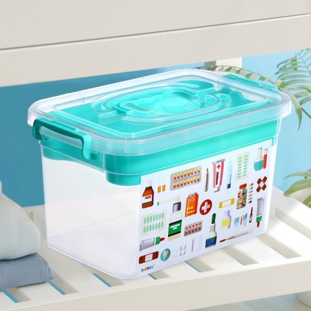 Storage box "Pharmacy", with a liner, 6.5 liters-3