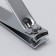 Kusachki-Caniper manicure, 5.5 cm, on the blister, silver color