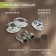 Soul mixer Zein Z4115, single -leaf, watering can 5 modes, hose, holder, chrome