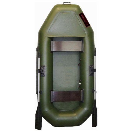 Yugana S 240-F boat, olive color-4