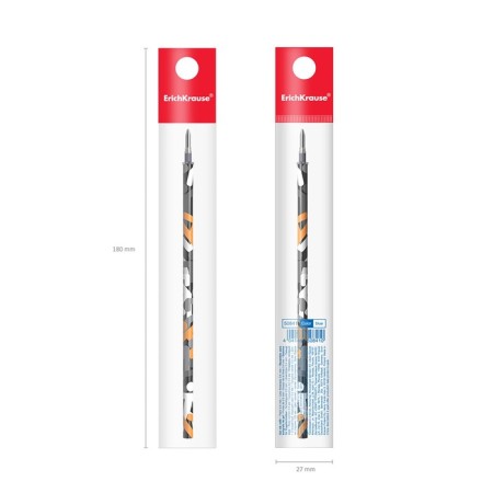 Gel rod 129 mm Erichkrause Walkers, node 0.5 mm, blue ink blue-5