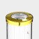 Pivnoy Tower "Petronas", 3 l, backlight flasks, 2 batteries, gold color
