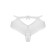 Erotic panties Erolata Agnes lace, white (42-44)