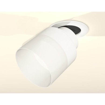 A set of a built -in rotary lamp with acrylic Ambrella Light, Techno, XM8101521, white sand color-1
