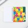 Notepad for graduation with dividers on the crest "Graduate of kindergarten" format A7, 40 sheets