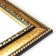 Photo frame plastic 21x30 cm gold (796)