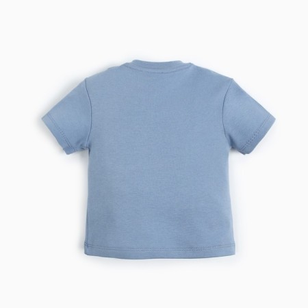T-shirt Troshka I'm Street Style, height 68-74 cm, blue-3